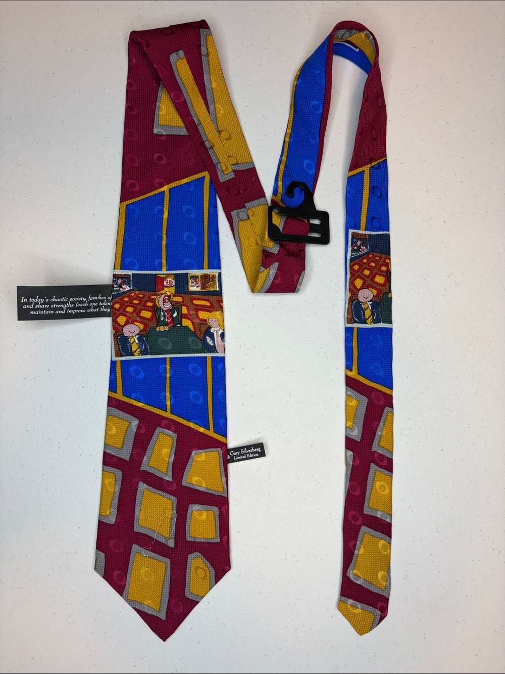 NWT Gary Silverberg Limited Edition Tie Canamerican Dream #005/880 Oscardo